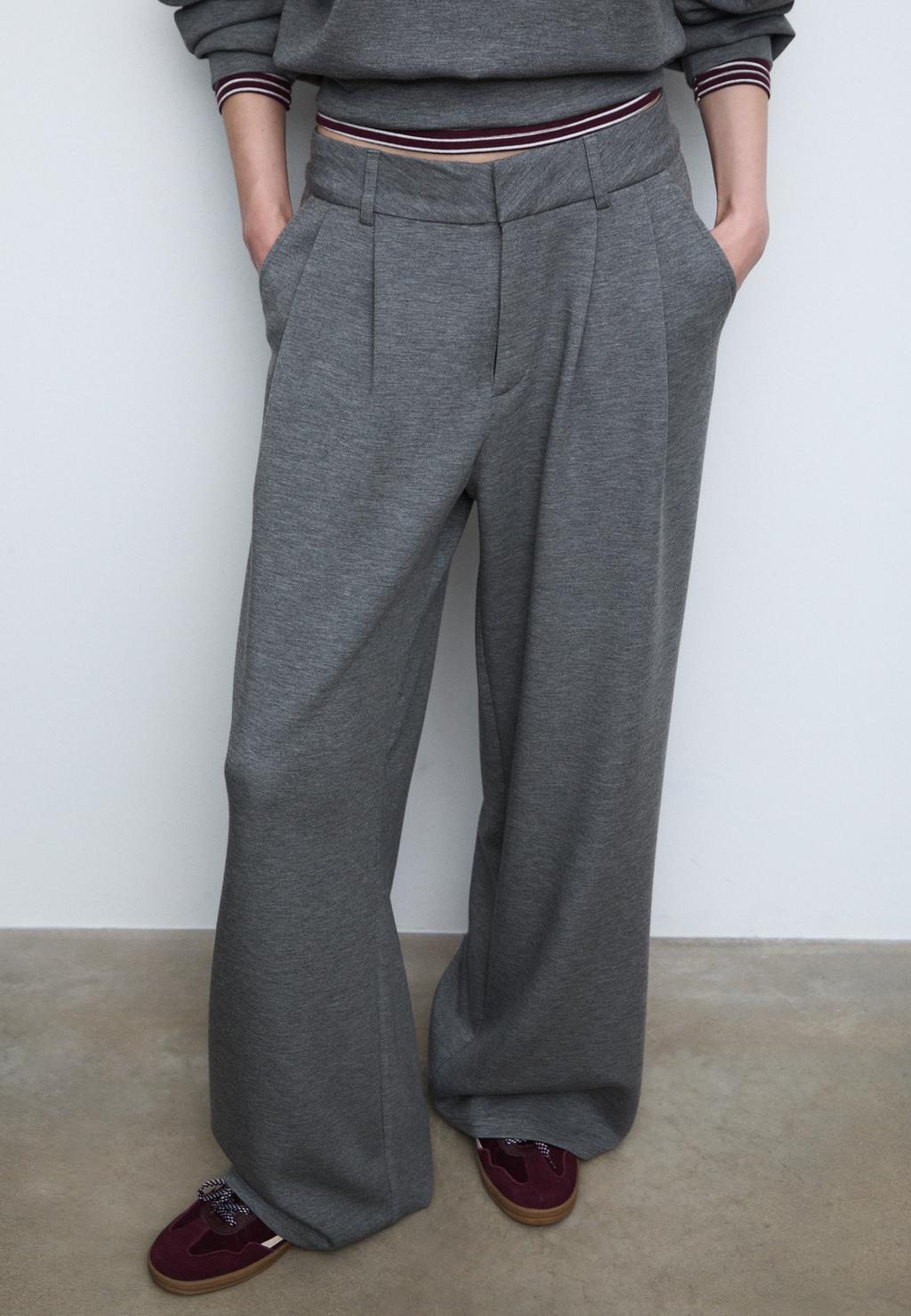 Pantalon met zachte touch