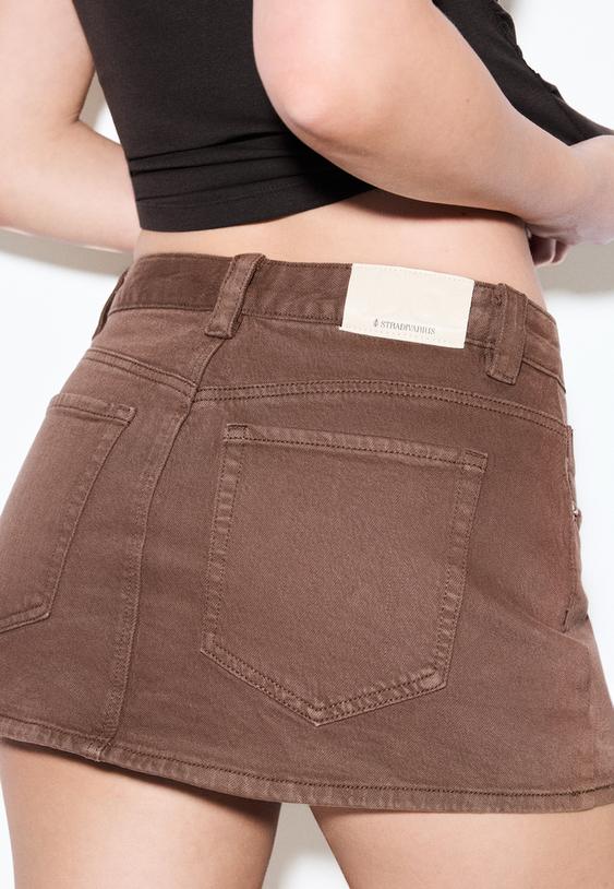 D62 denim şort etek - Görsel 8