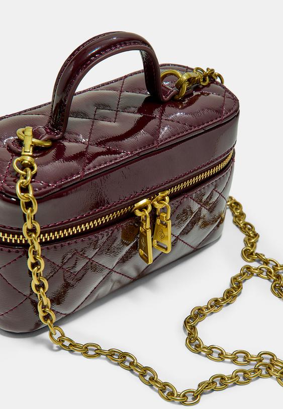 bolso bandolera acolchado asa
