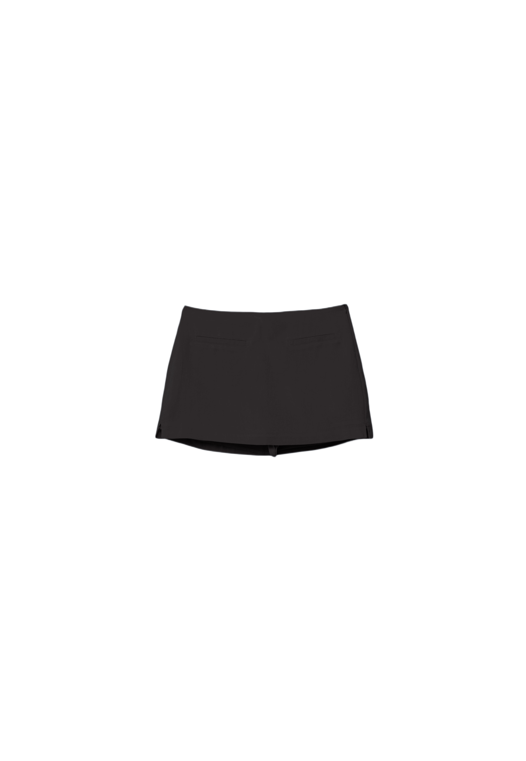 Mini skort — Black