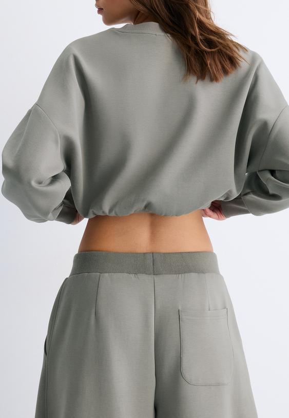 pantalon barrel jogger wide leg