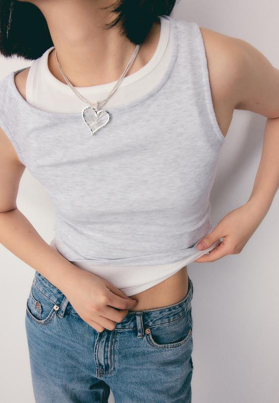 Тениска С Двоен Дизайн