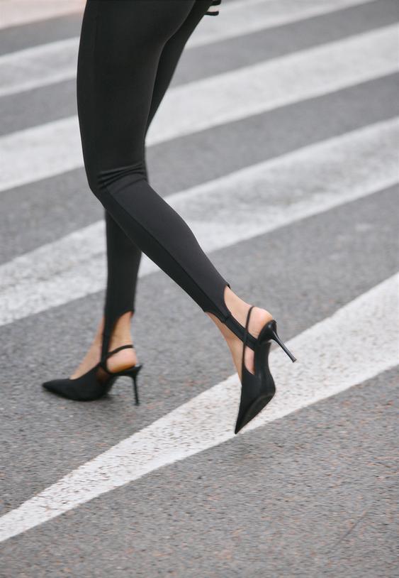 leggings pelo tornozelo