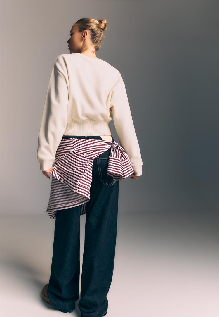 camiseta de punto fajin