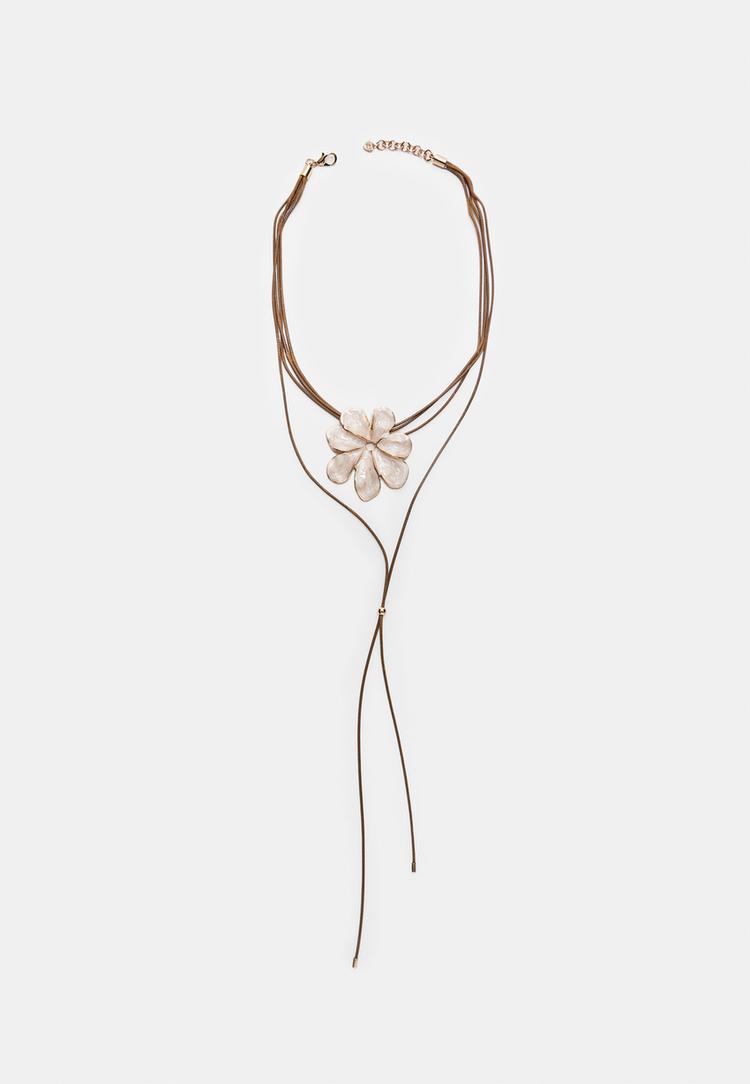collar cordon flor