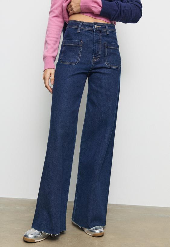 jeans straight fit bolsillos