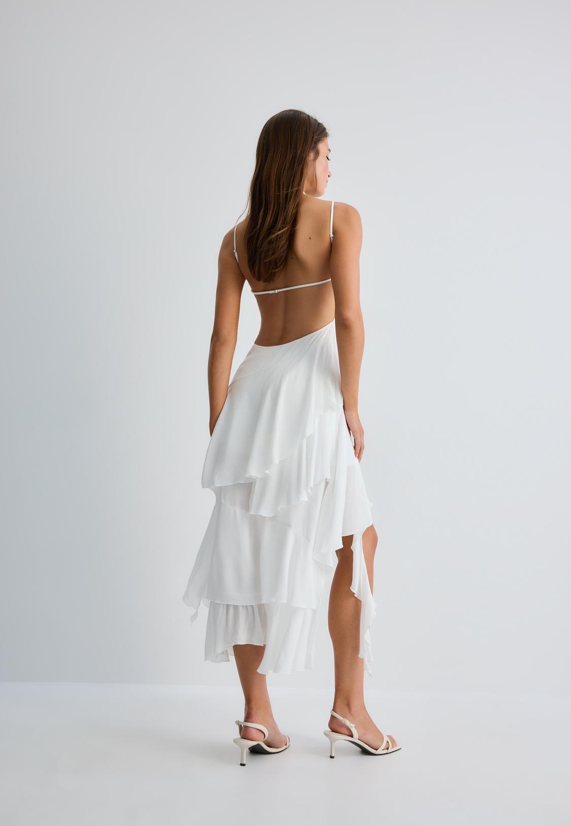 a line tea length wedding dress Amazon.com: Womens Ivory Satin Tea Lenght Wedding Dresses for Bride Off The  Shoulder Midi V Neck Bridal Shower Dress with Bow Trumpet A Line Knee  Length Wedding Gowns US0 : Clothing, Shoes main image 1