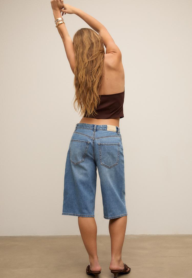 jort bermuda denim