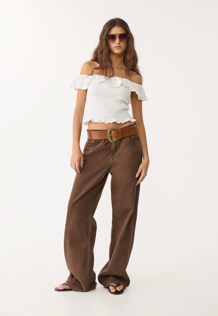 camiseta volantes