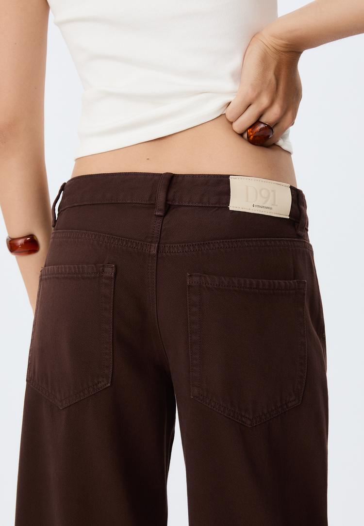 d91 jeans low wide leg