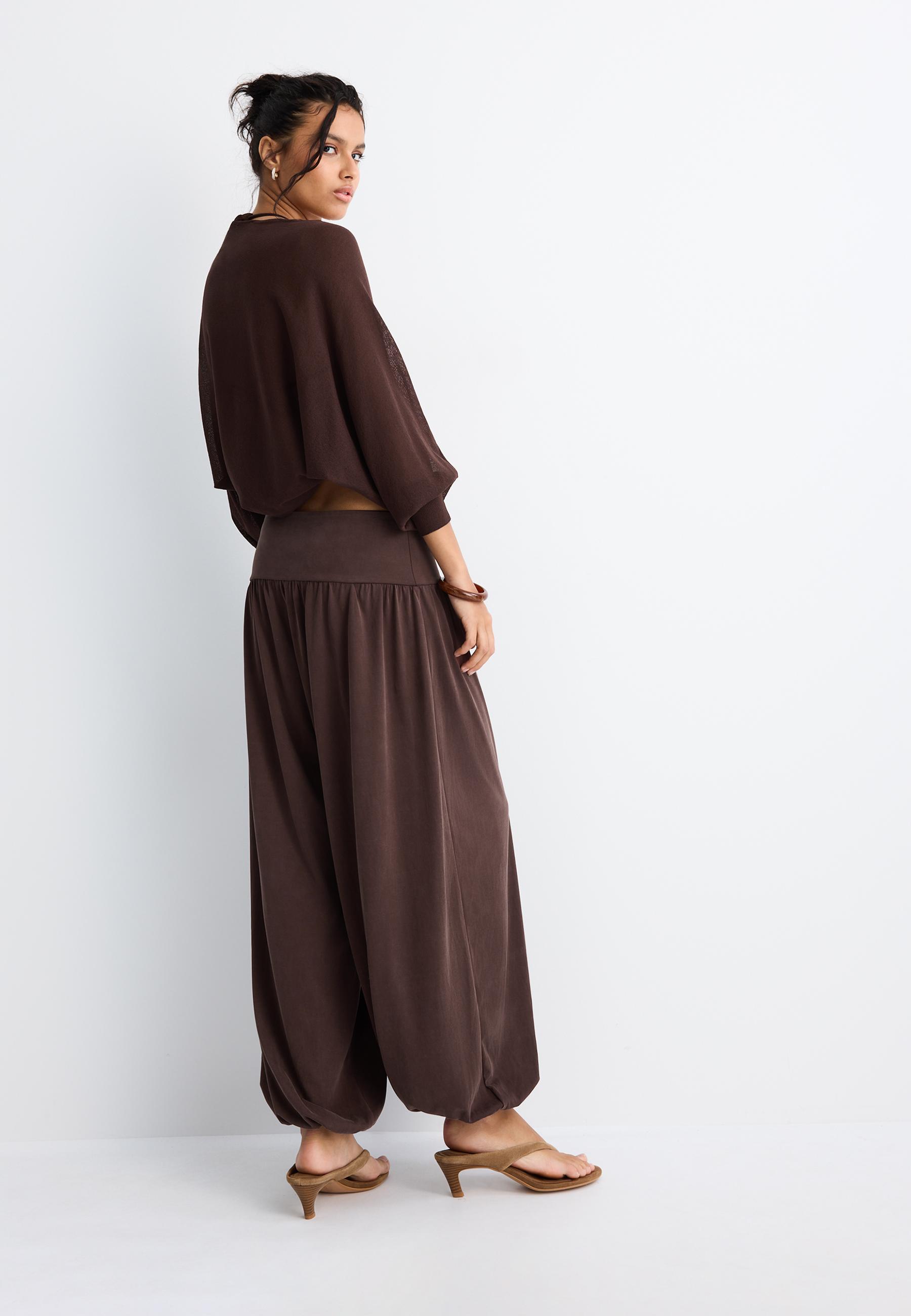 Balon paça şalvar pantolon - Görsel 5