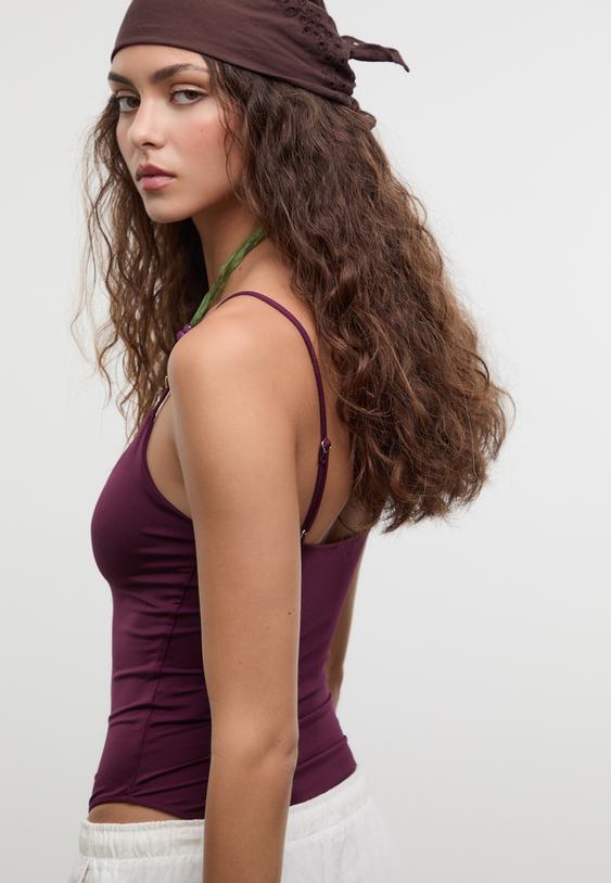 basics bodysuit with straps