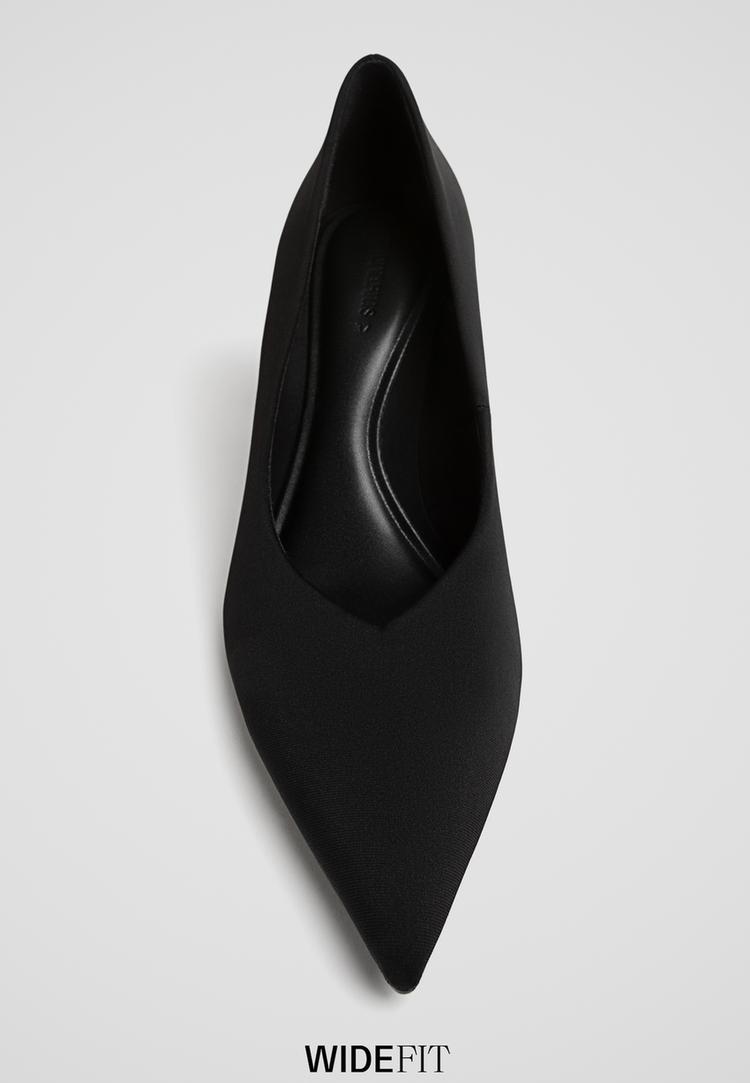 wide fit zapatos tacon tipo salon