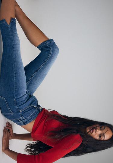 Capris jeans — MEDIUM BLUE DENIM 6
