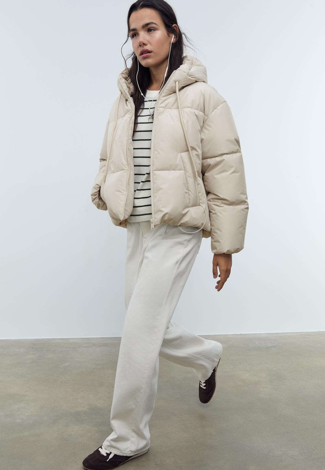 Jacket Doudoune Oversize Femme Capuche Doudoune Oversize à