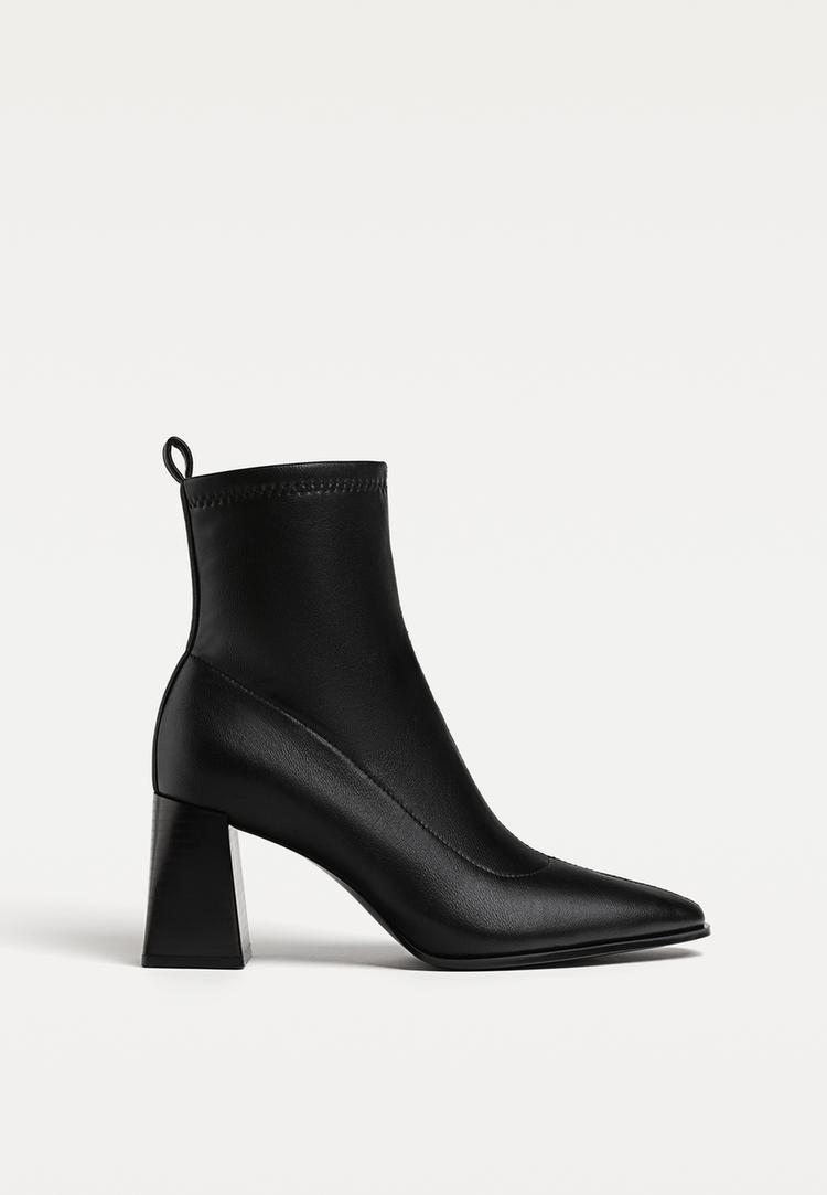 botines tacon strech
