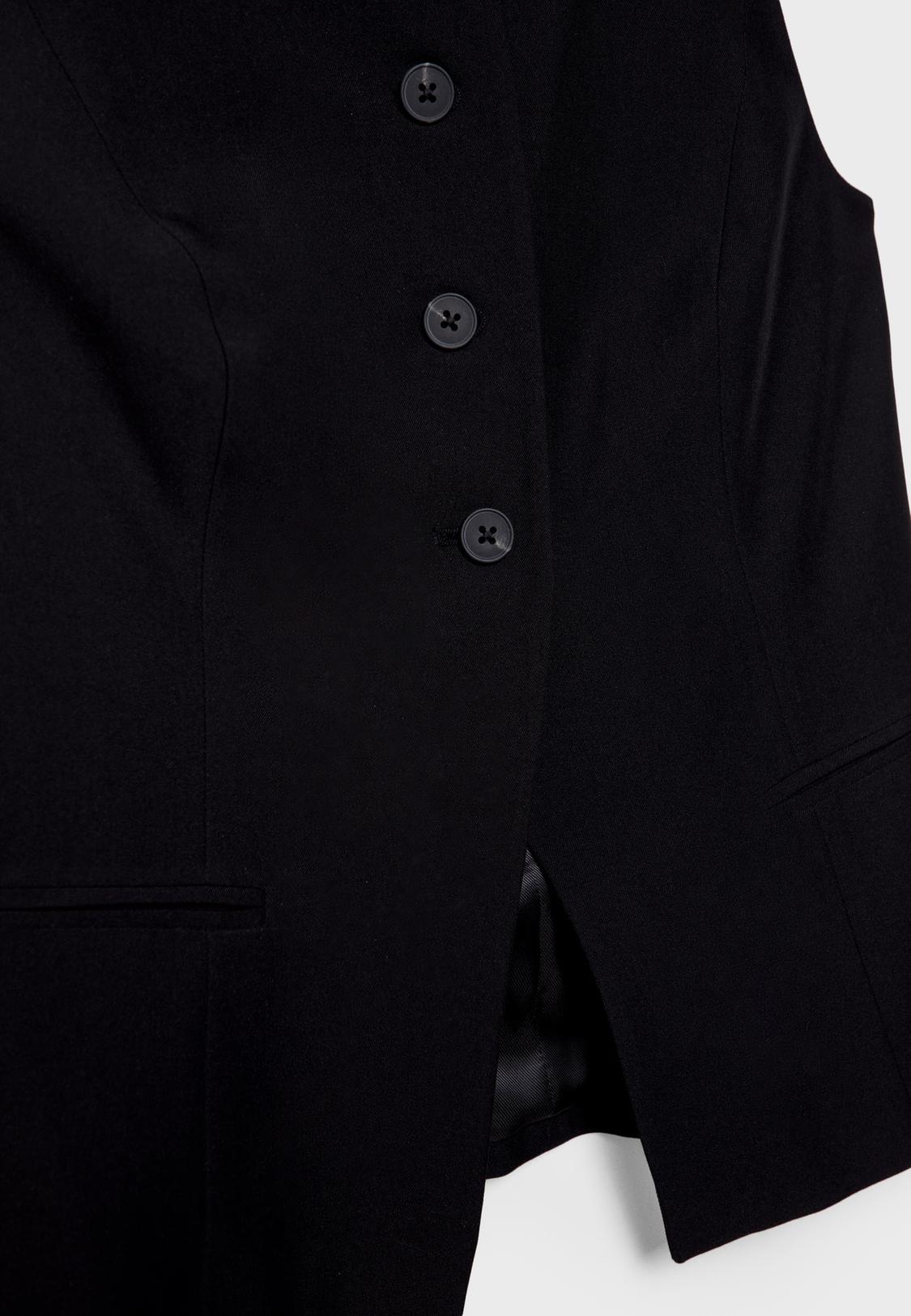 Regular buttoned waistcoat Women's fashion Stradivarius Kuwait