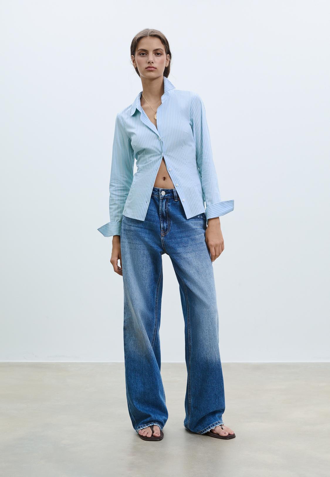 Donna Stradivarius Stradivarius Camicia Oversize Una Camicia