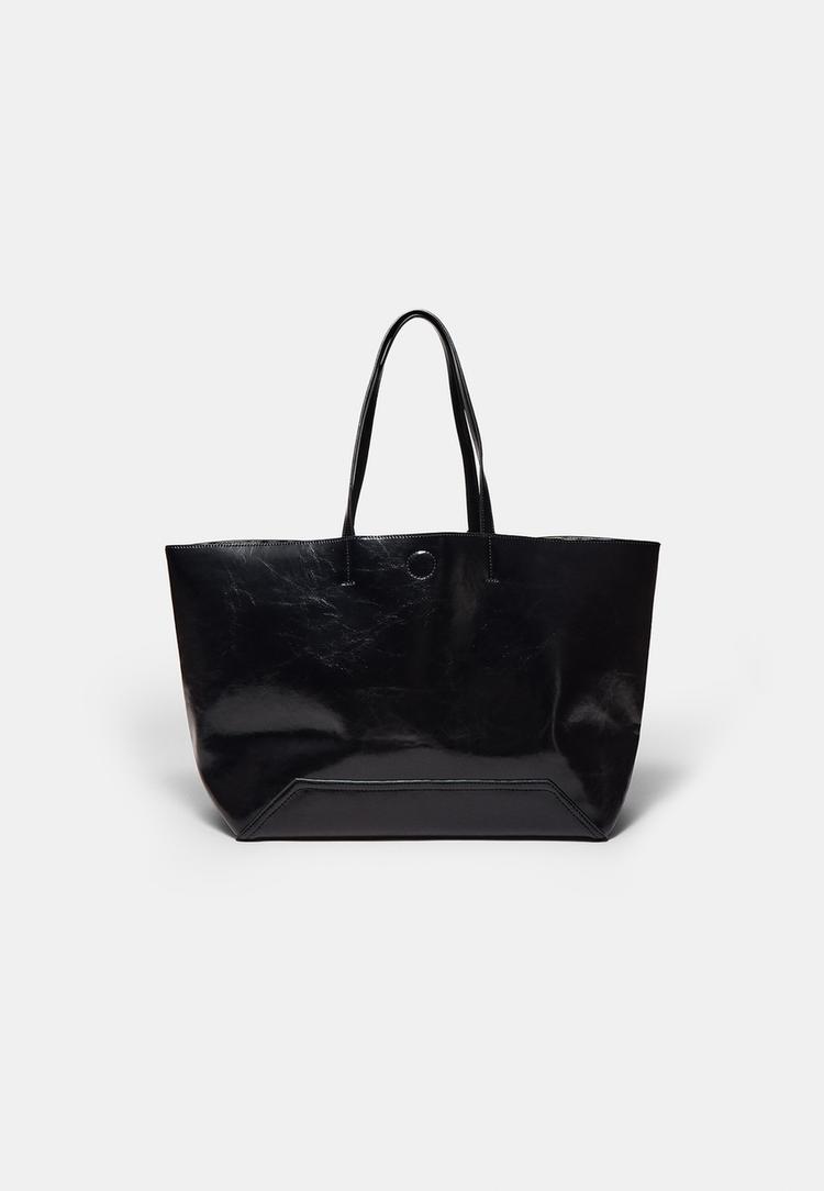 Stradivarius Käännettävä Seeprakuvioinen Ostoskassi 0-001 Os
