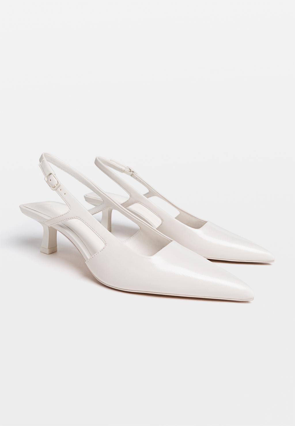 Chaussures kitten heels type mules