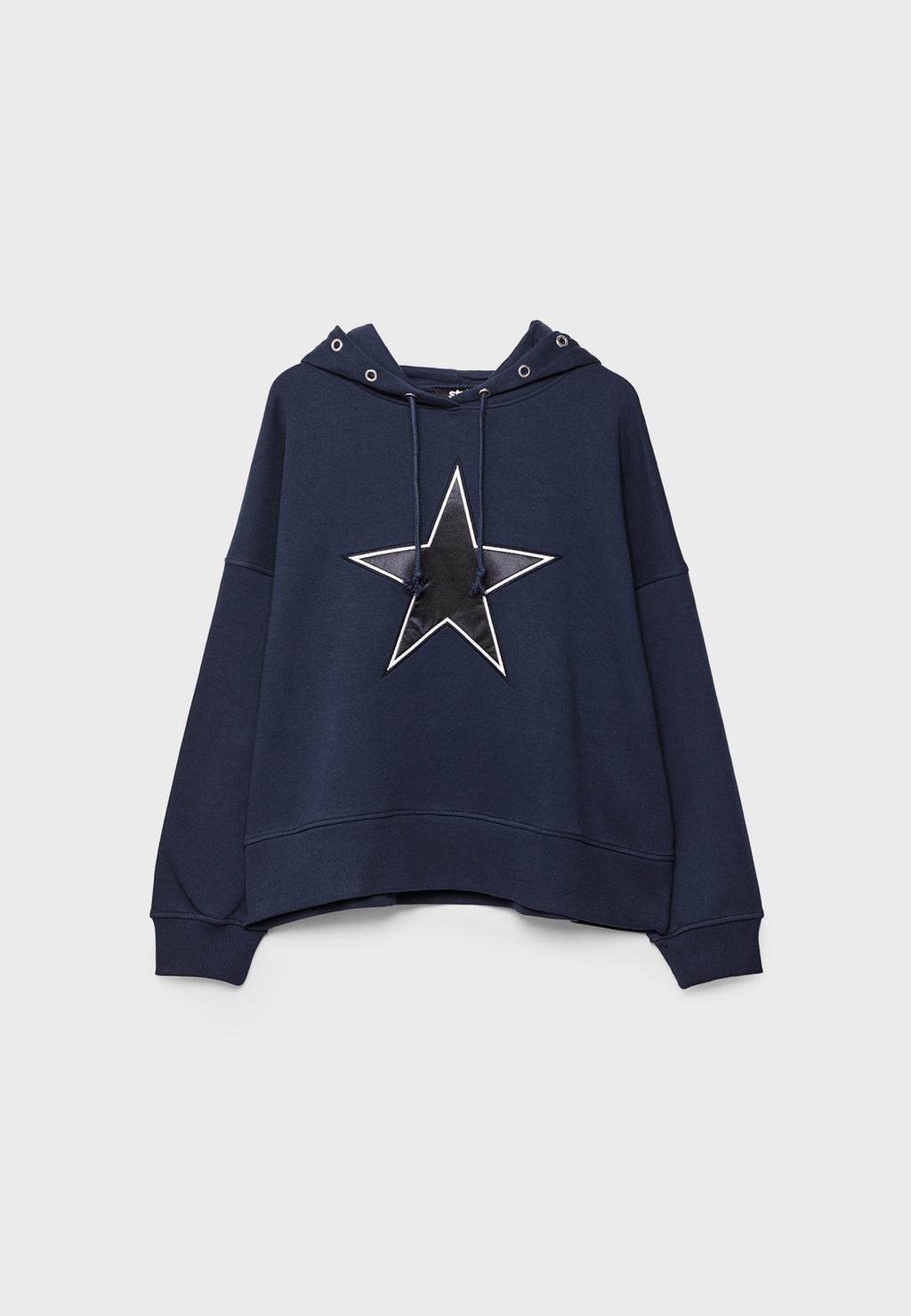 Sweat à capuche étoile