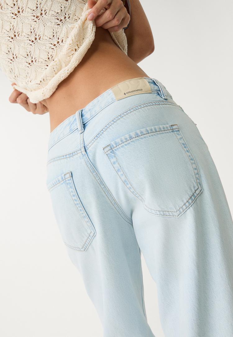 d91 jeans low wide leg