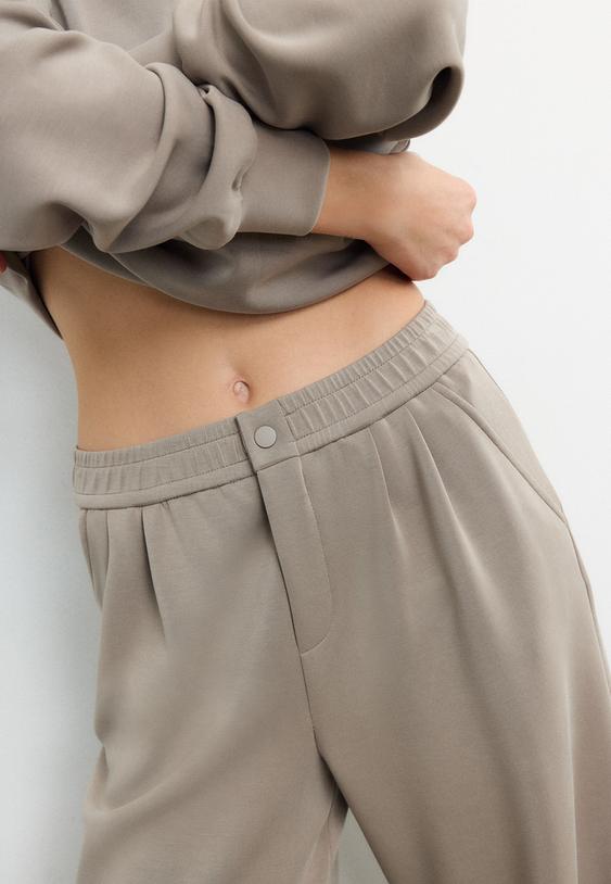 pantalon pinzas tacto suave