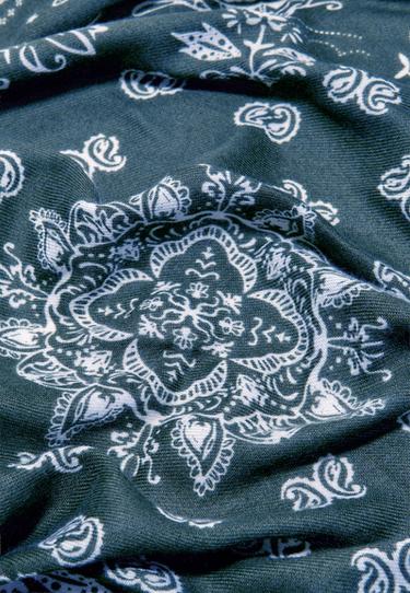 Soft-touch scarf — Teal 5