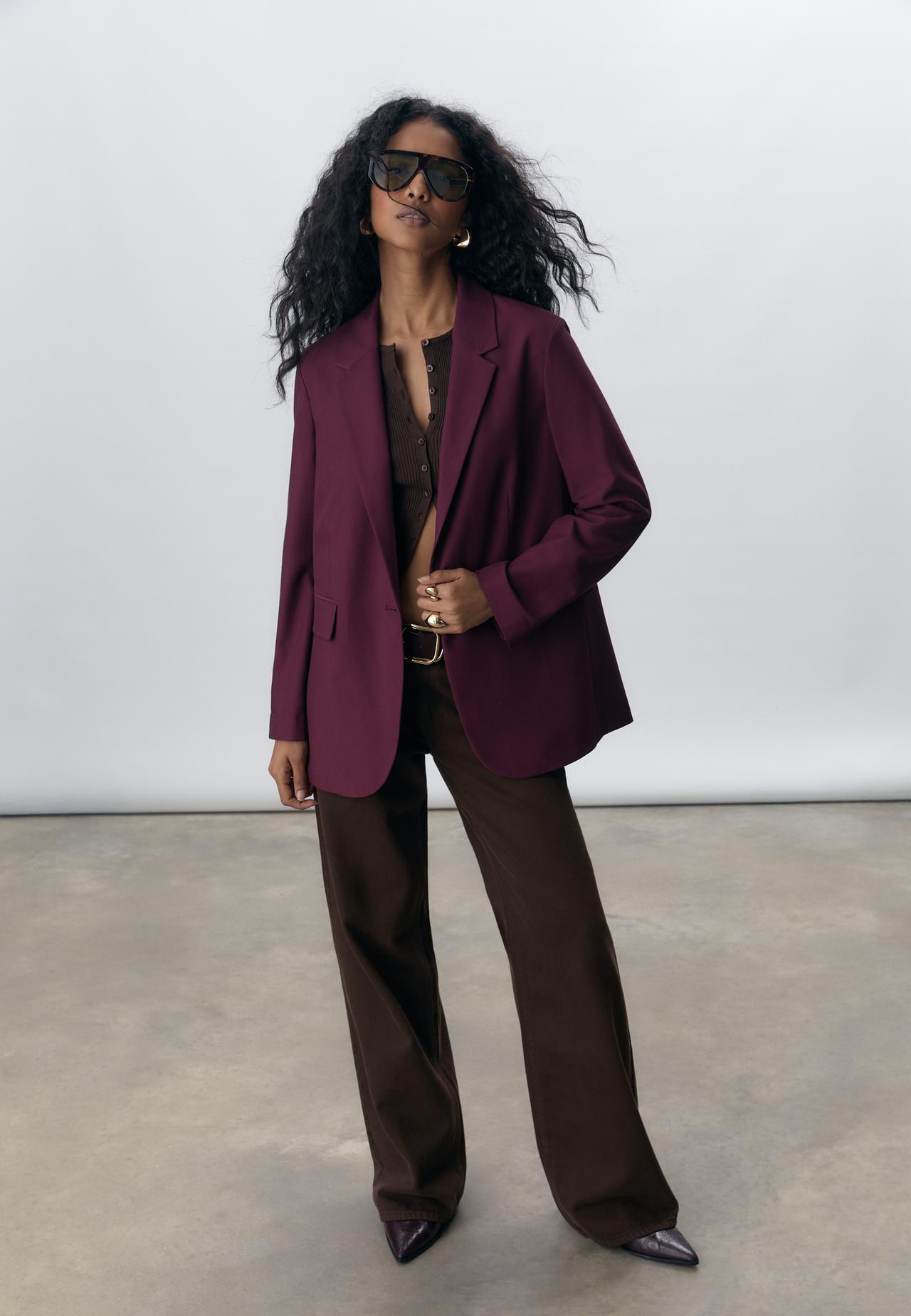 Veste regular fit - Vestes femme | Stradivarius France