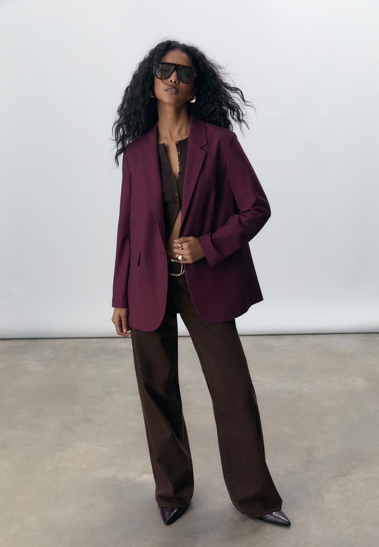 regular fit blazer
