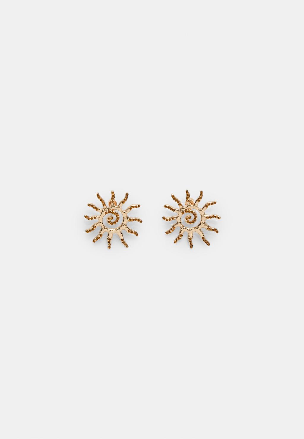 Sun earrings