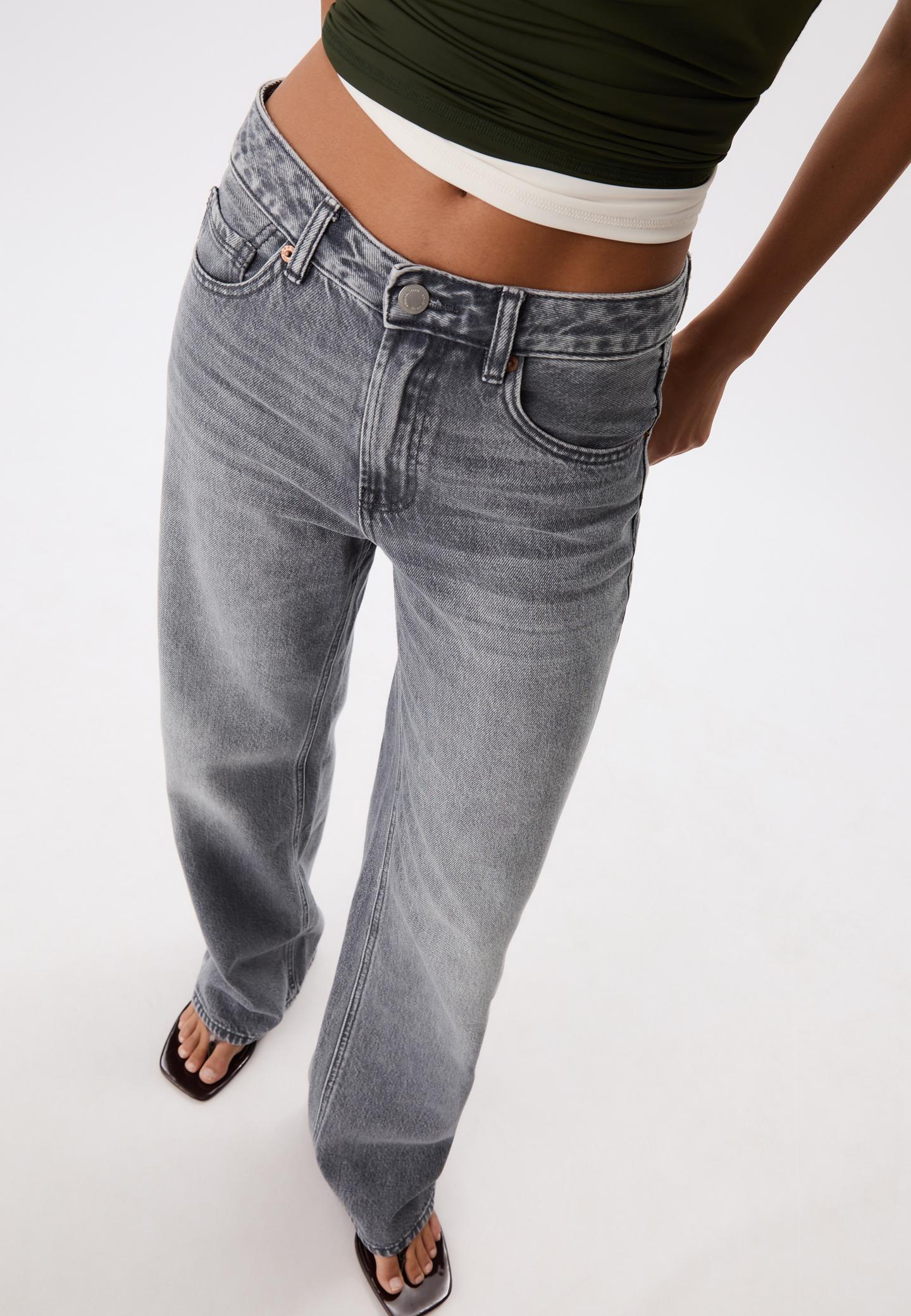 D92 straight wide - Jeans femme | Stradivarius France