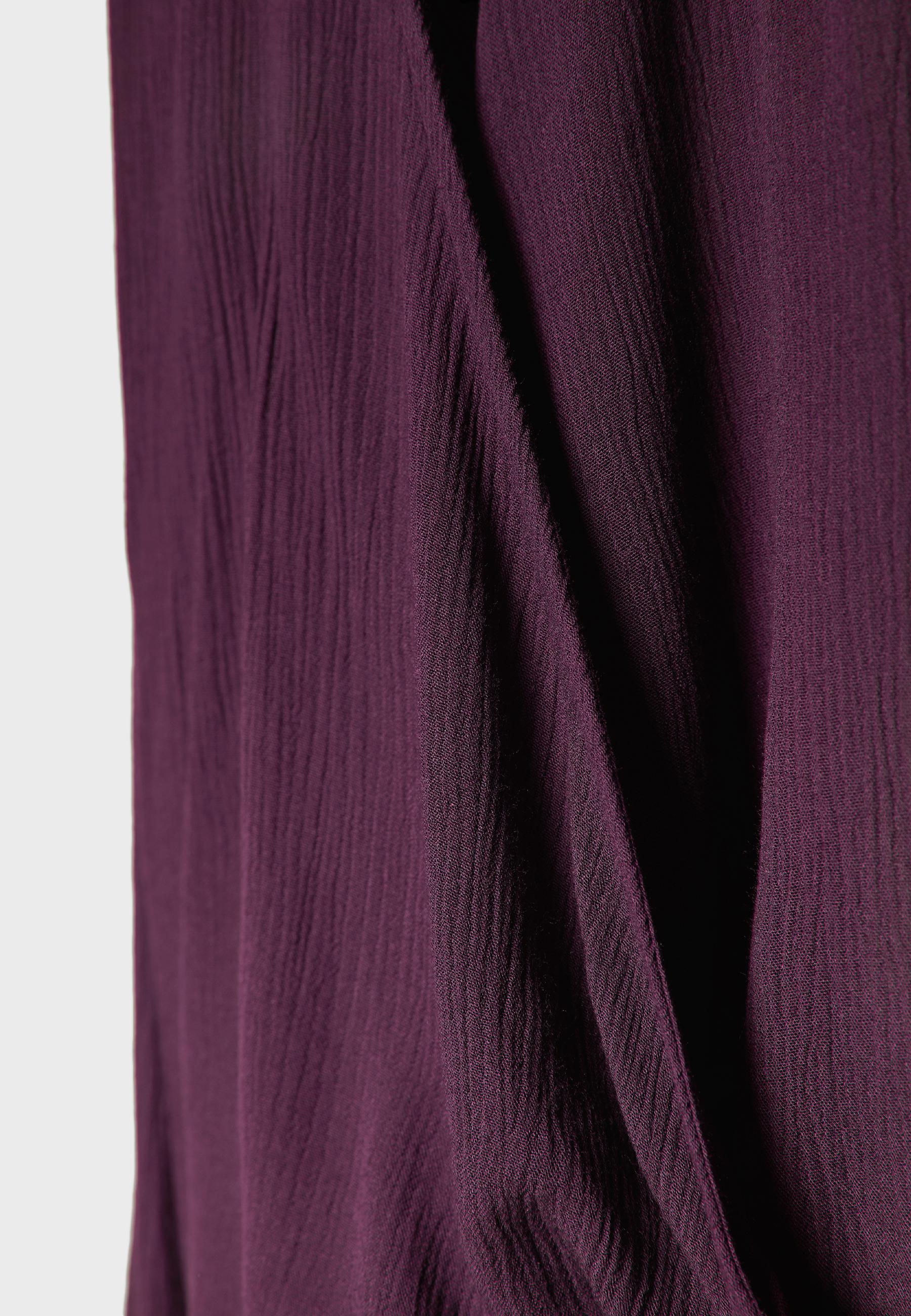 Flowing open blouse — Purple