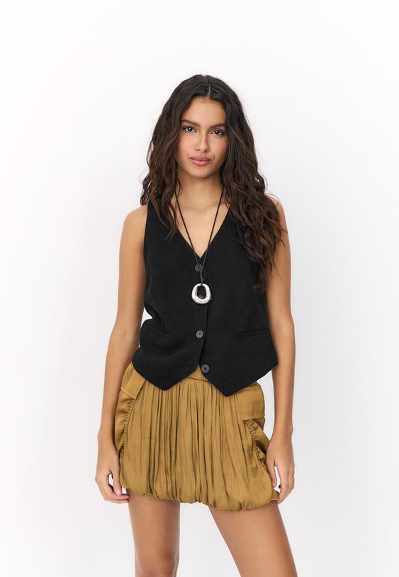 Елек С Копчета И Ефект Лен