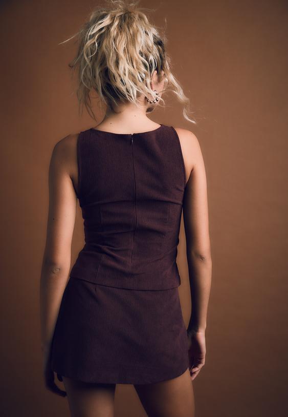 minihosenrock-aus-cord