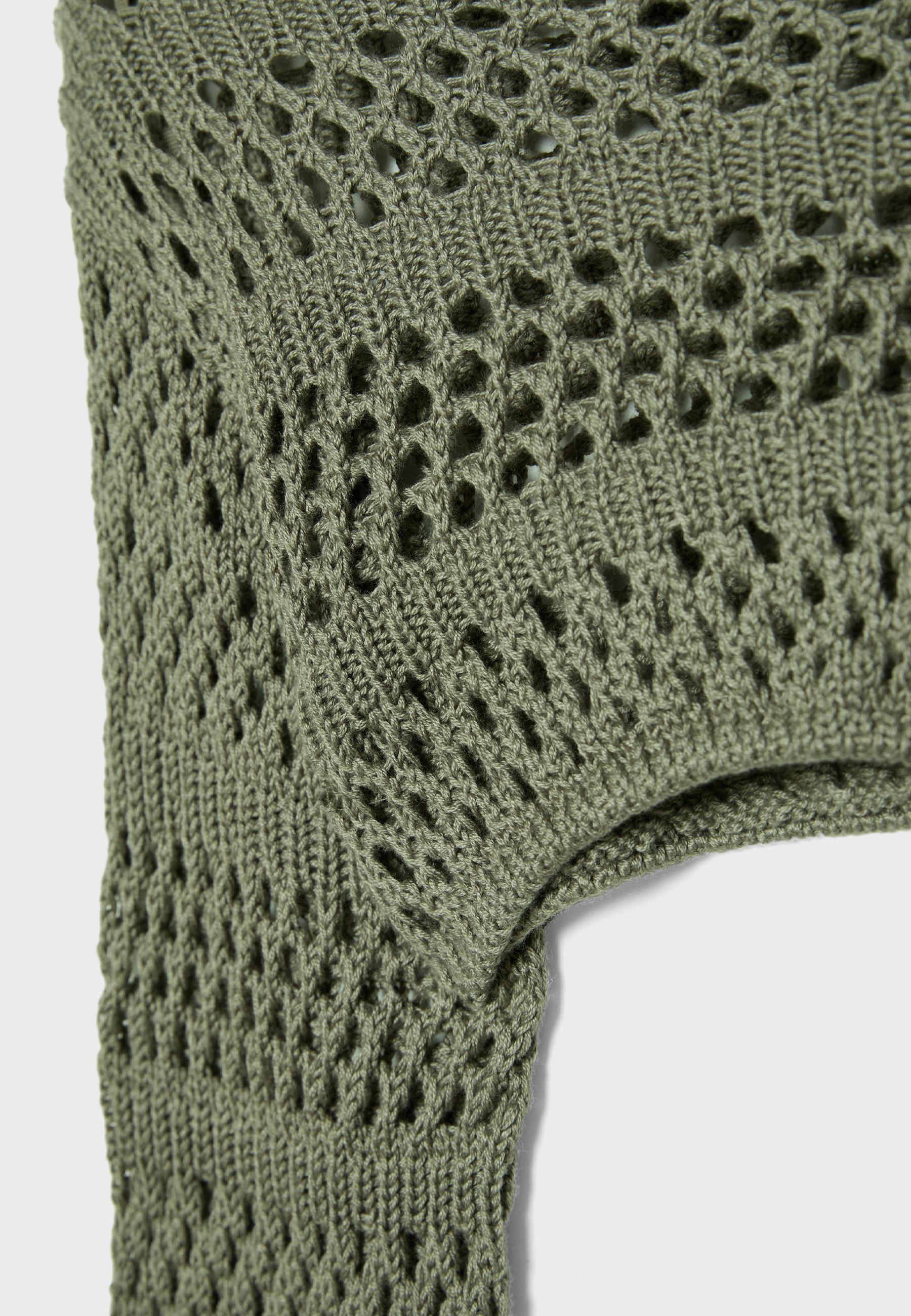 Knit bolero — Khaki