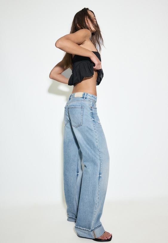 d92 jeans straight wide com rasgoes l04891746