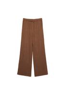 Keten görünümlü dökümlü pantolon - Görsel 24