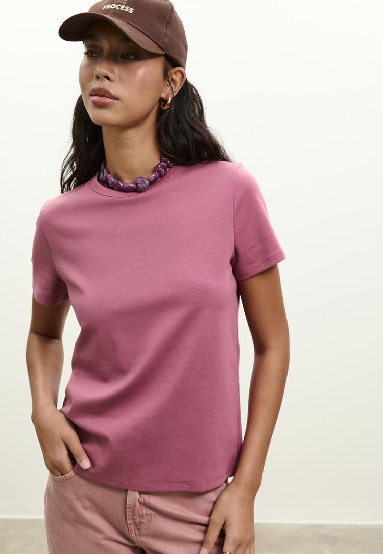 basic regular soft touch t shirt
