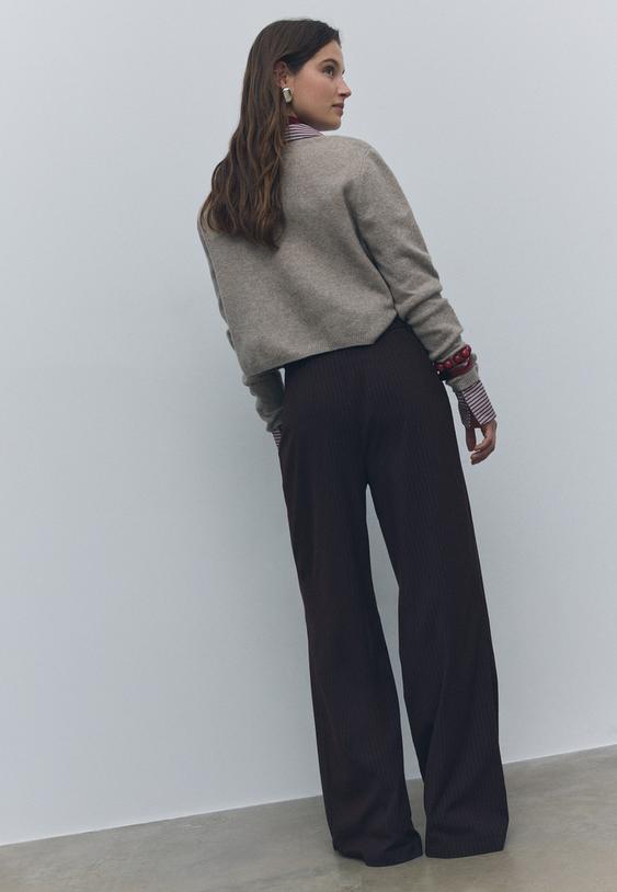 pantalon vestir wide leg