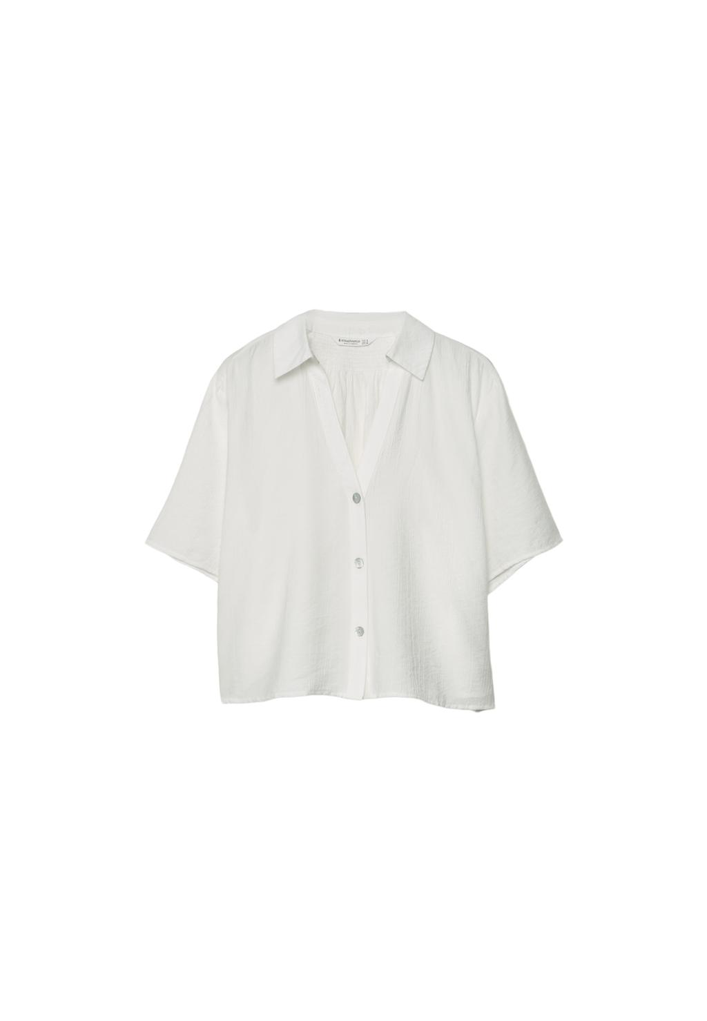 Camisa fluida textura