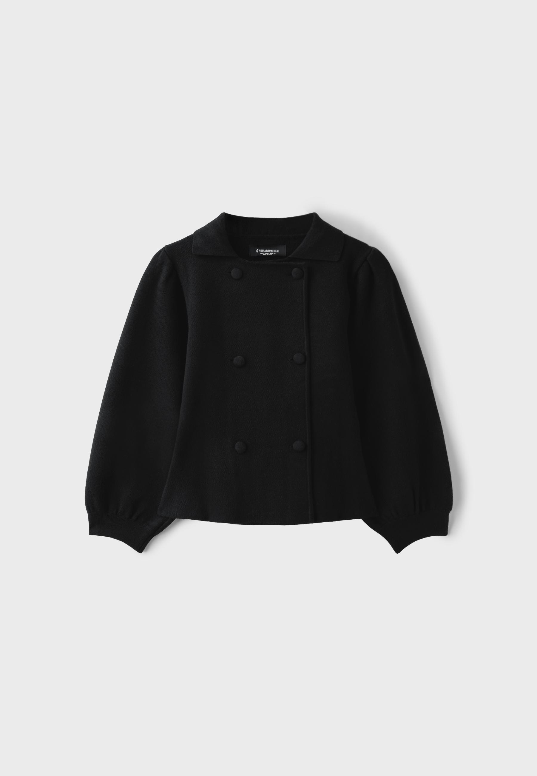 Chaqueta punto doble botonadura