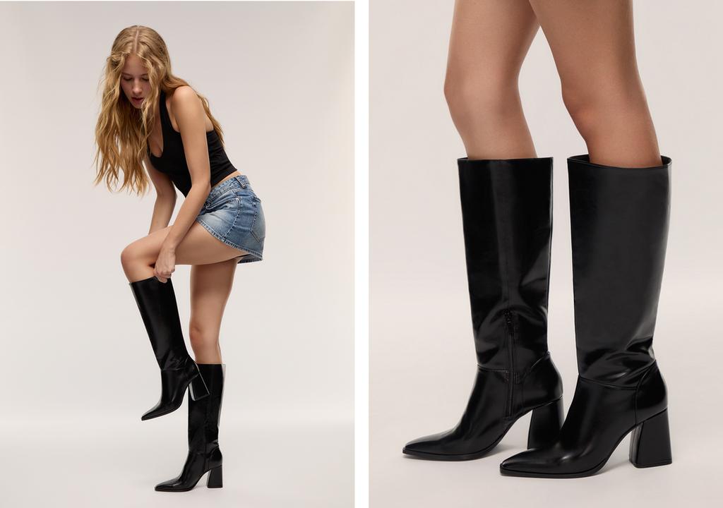 Botas altas tacón