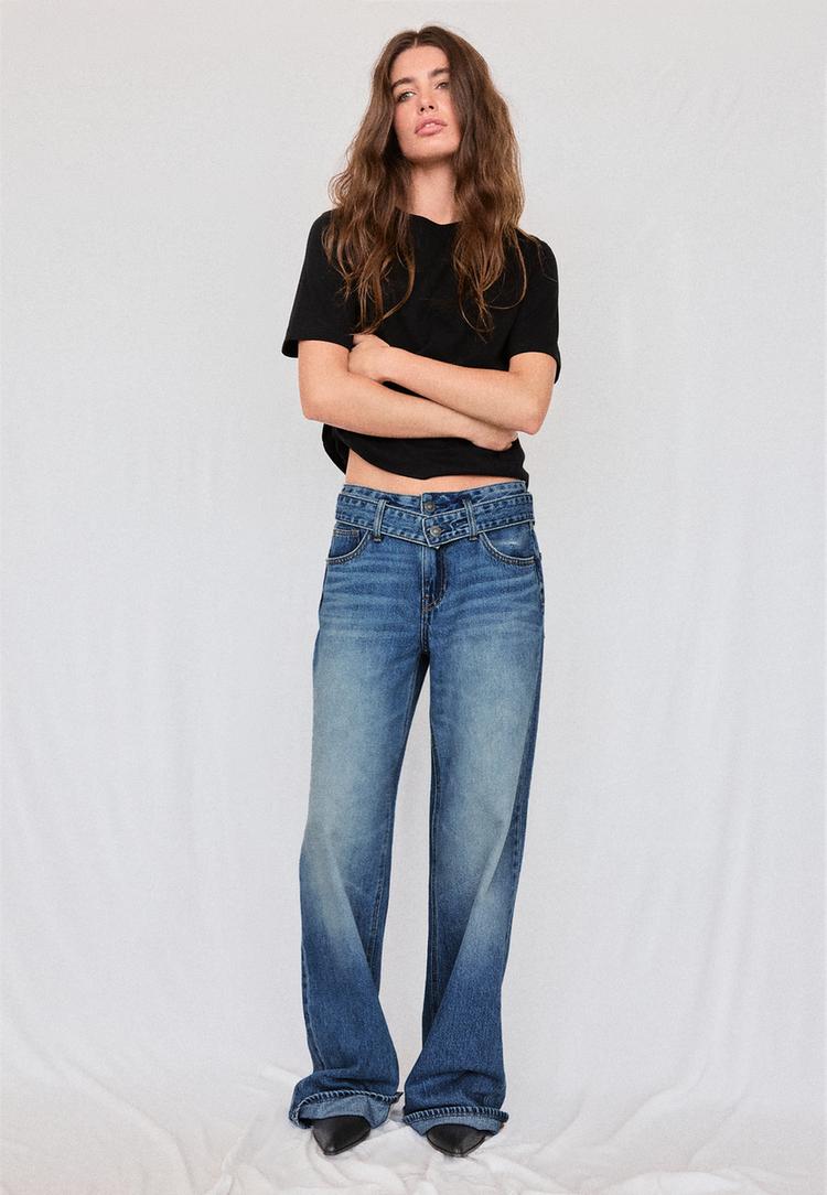 Stradivarius B01 Basic T-Shirt I Heavy Weight Med Regular Fit 0-001 L