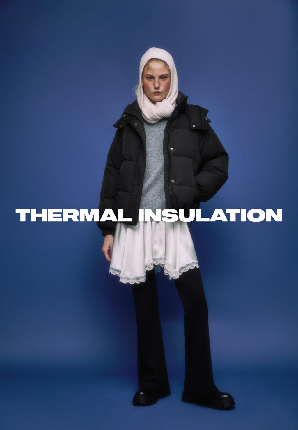 Puffer jacket with hood