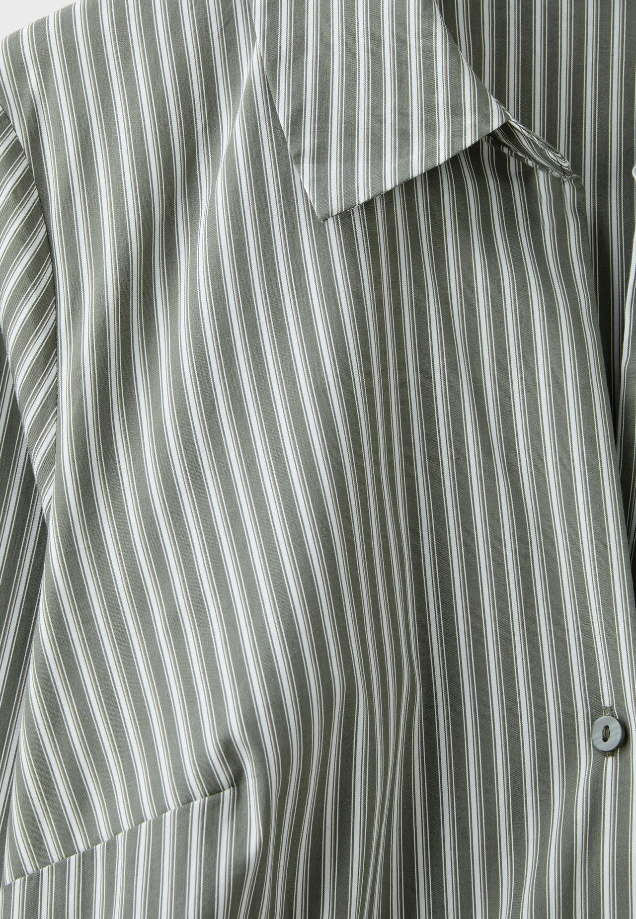Fitted basic shirt — Khaki