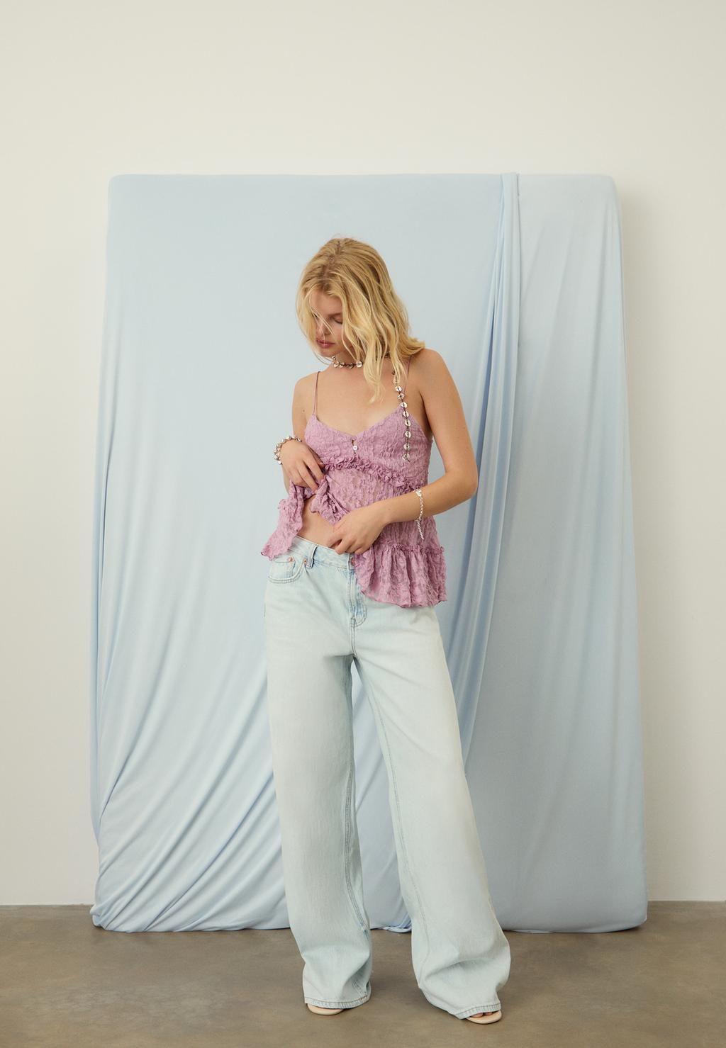 Jean D91 low wide leg