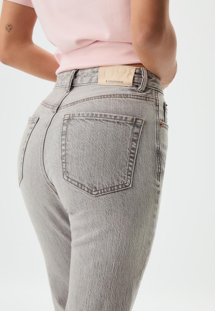 d98 jeans straight efecto vintage