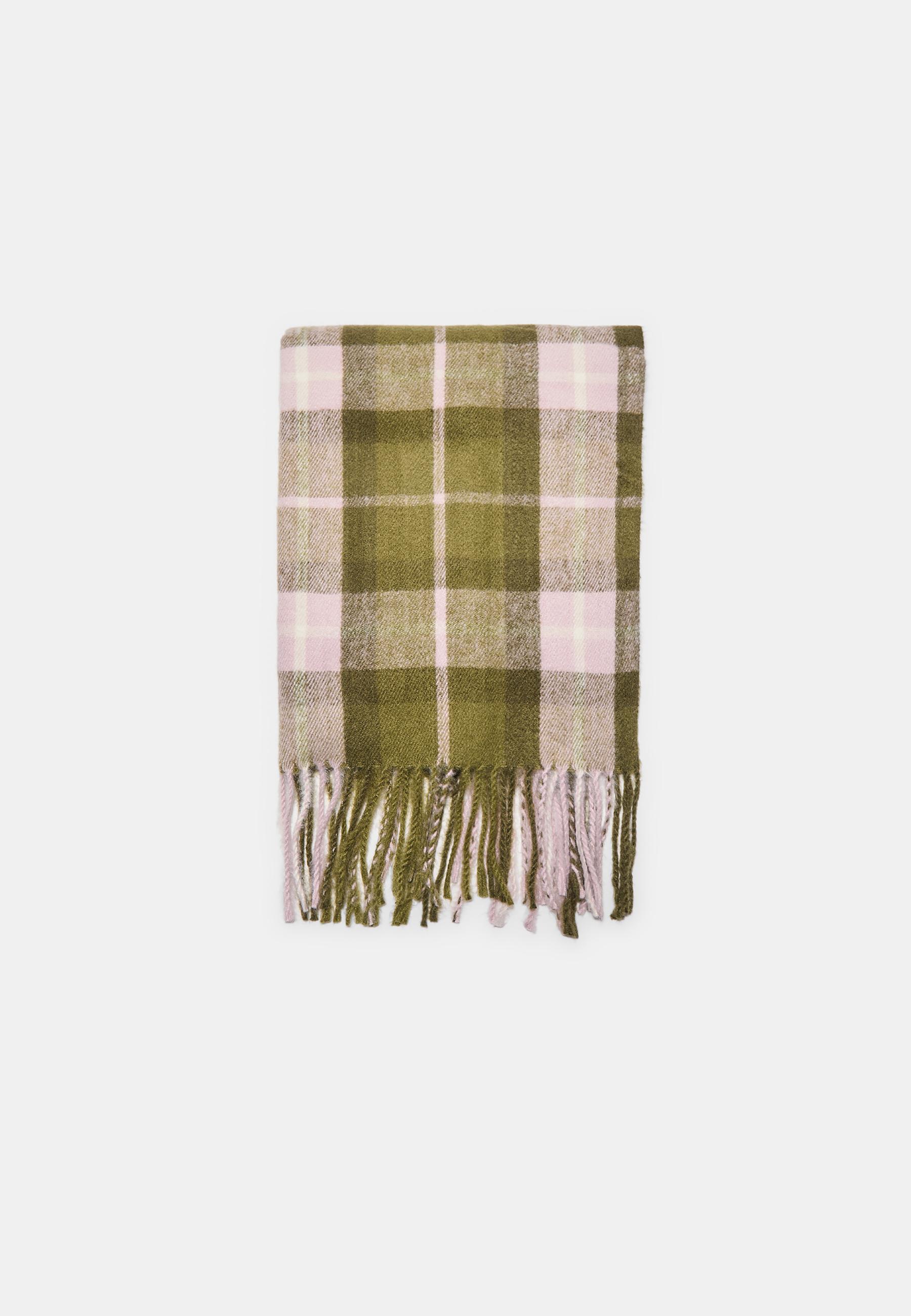 Écharpe à carreaux - Mode femme | Stradivarius France