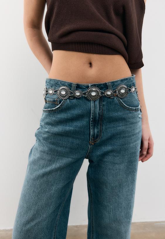 Колан-Верижка С Флорални Елементи